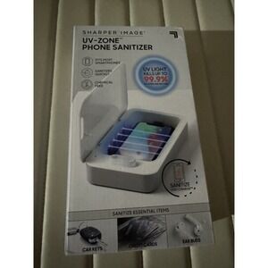Sharper Image ~ UV-Zone Phone & Small Item Sanitizer, NEW!